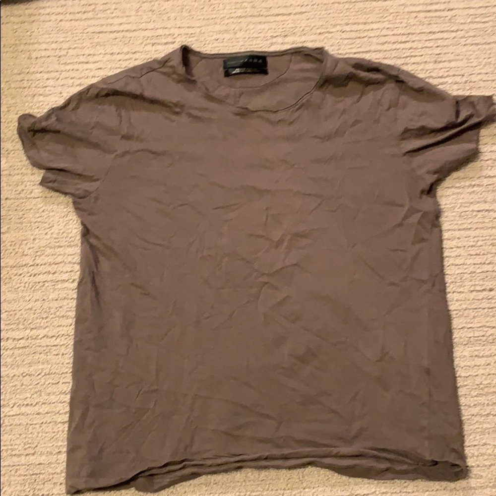 Swoop neck tee